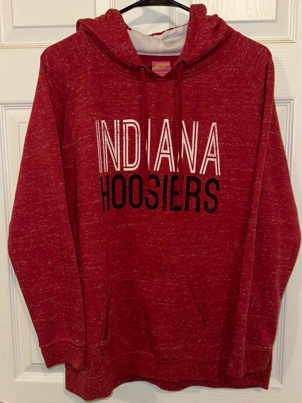 Campus Heritage Indiana Hoosiers Red Pullover Hoodie